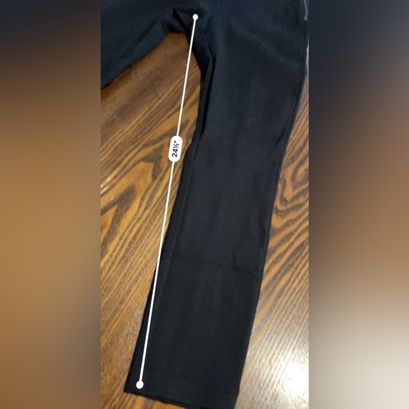 J.Crew Gigi Pant with Side Zip in Ponte Black women’s Size 4 preppy - Picture 10 of 15